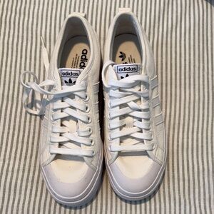 Adidas Women's Nizza White Sneakers